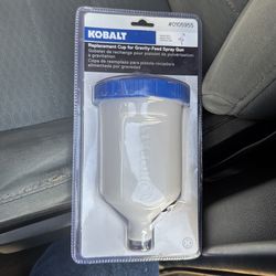 Replacement cup for kobalt gravity spray gun