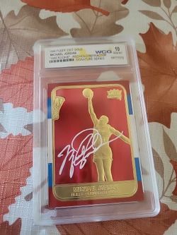 1998 Micheal Jordan 23k gold.