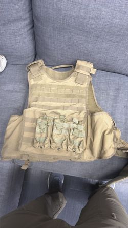 Plate carrier tan