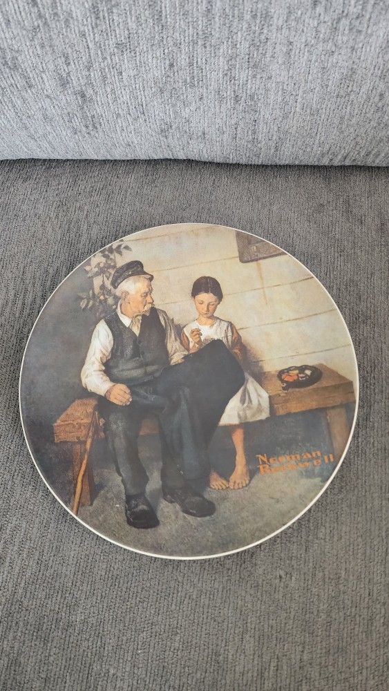 Collectable Rockwell Plate