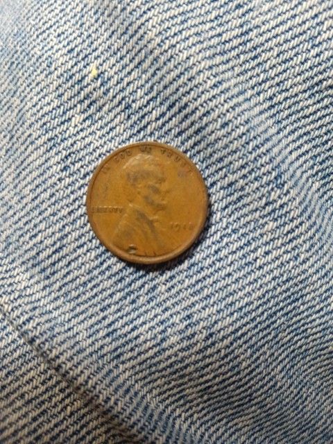 1918 Wheat Penny No Mint Mark