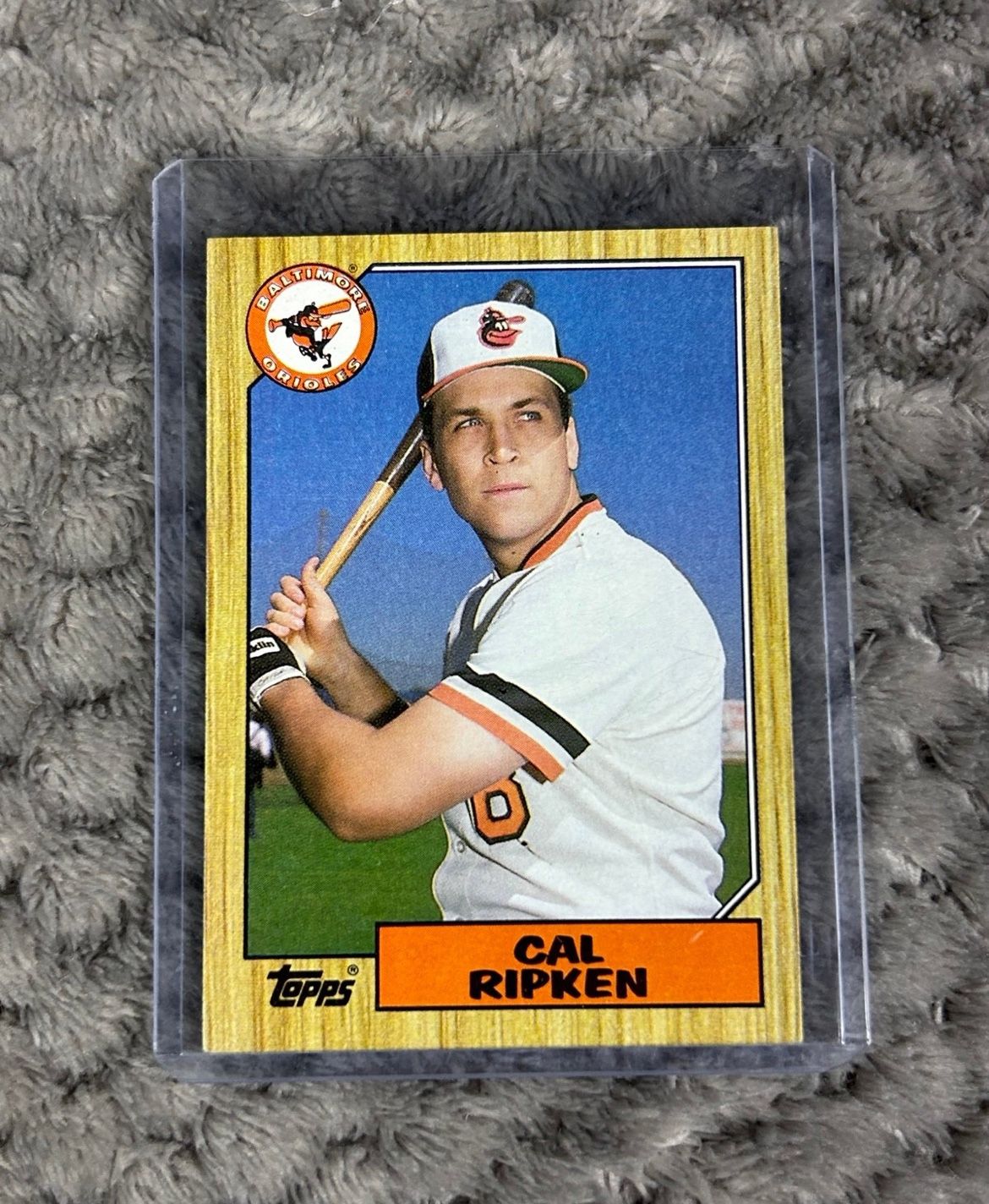 1987 Topps Cal Ripken Jr Baltimore Orioles Baseball Card