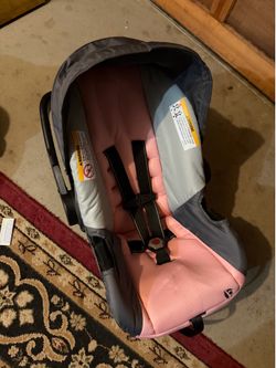 Pink Car seat