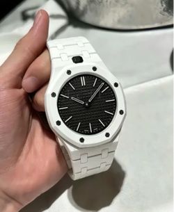 Audemars Piguet Royal Oak White Ceramic Watch