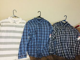 FLANNEL S/BUTTON UPS -NEW W/TAGS