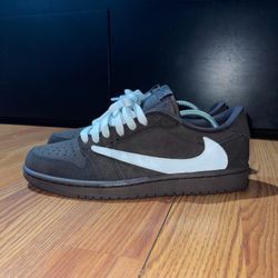 Air Jordan 1 Low TS Velvet Brown Custom