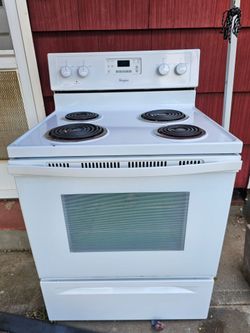 Whirlpool electric stove