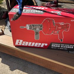Bouer  drain cleaner