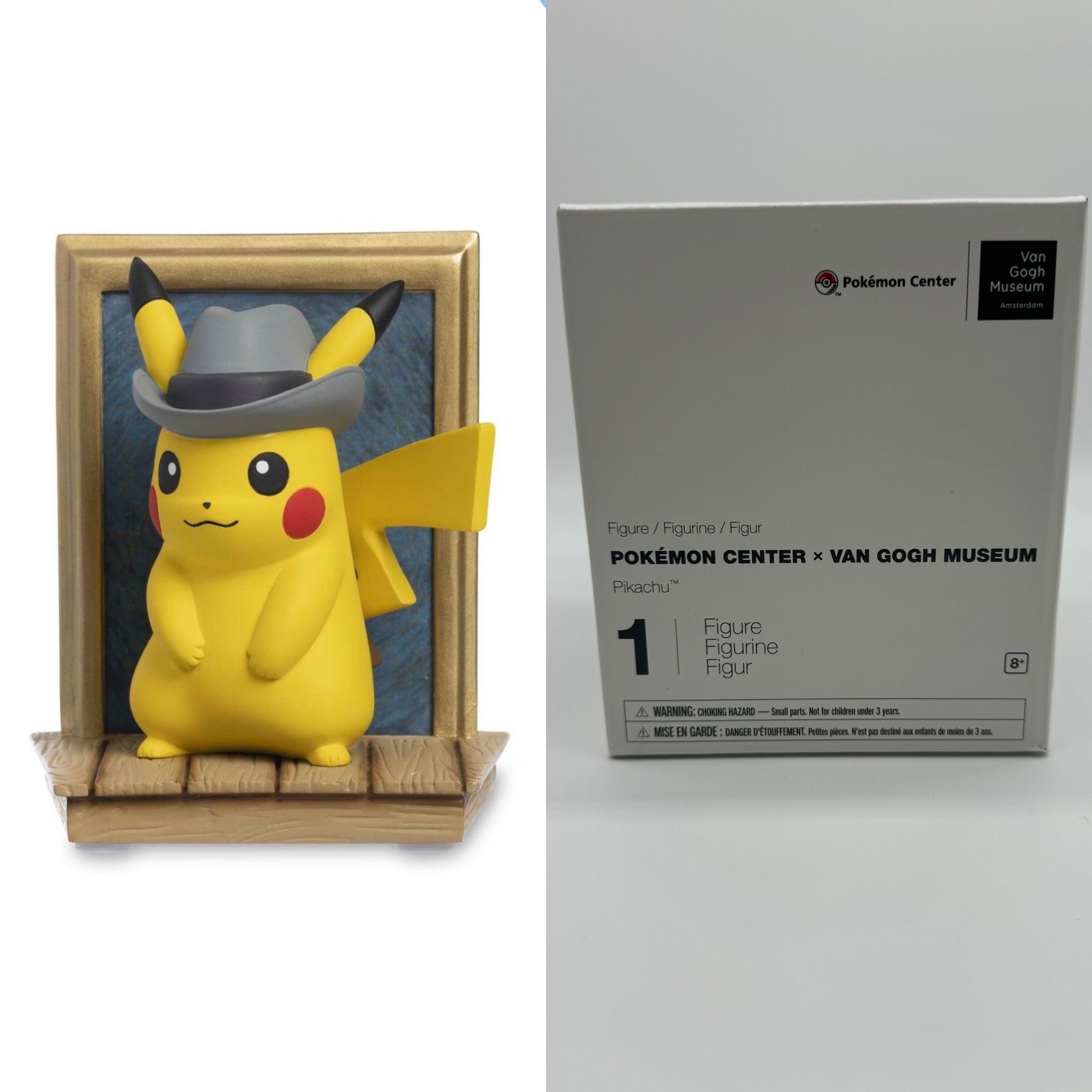 Pokémon Center × Van Gogh Museum: Pikachu Inspired by Self-Portrait Figure