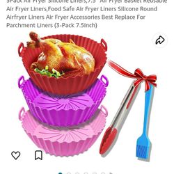 3 Pack Silicone Liners