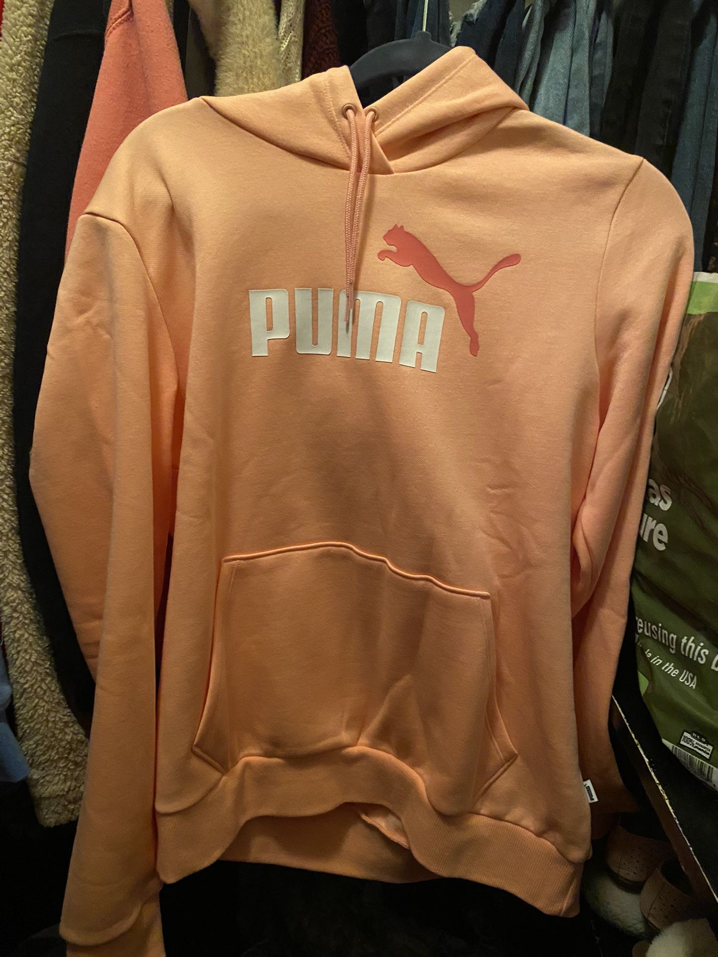 Pink Puma Hoodie