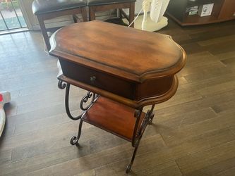 Vintage table with drawer like new