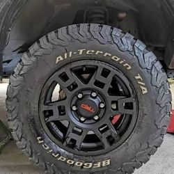 Toyota Tundra Rims Tacoma Wheels 4runner Sequoia Land Cruiser FJ Cruiser TRD Pro Style Rims 