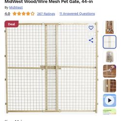 Doggie Gate 44”