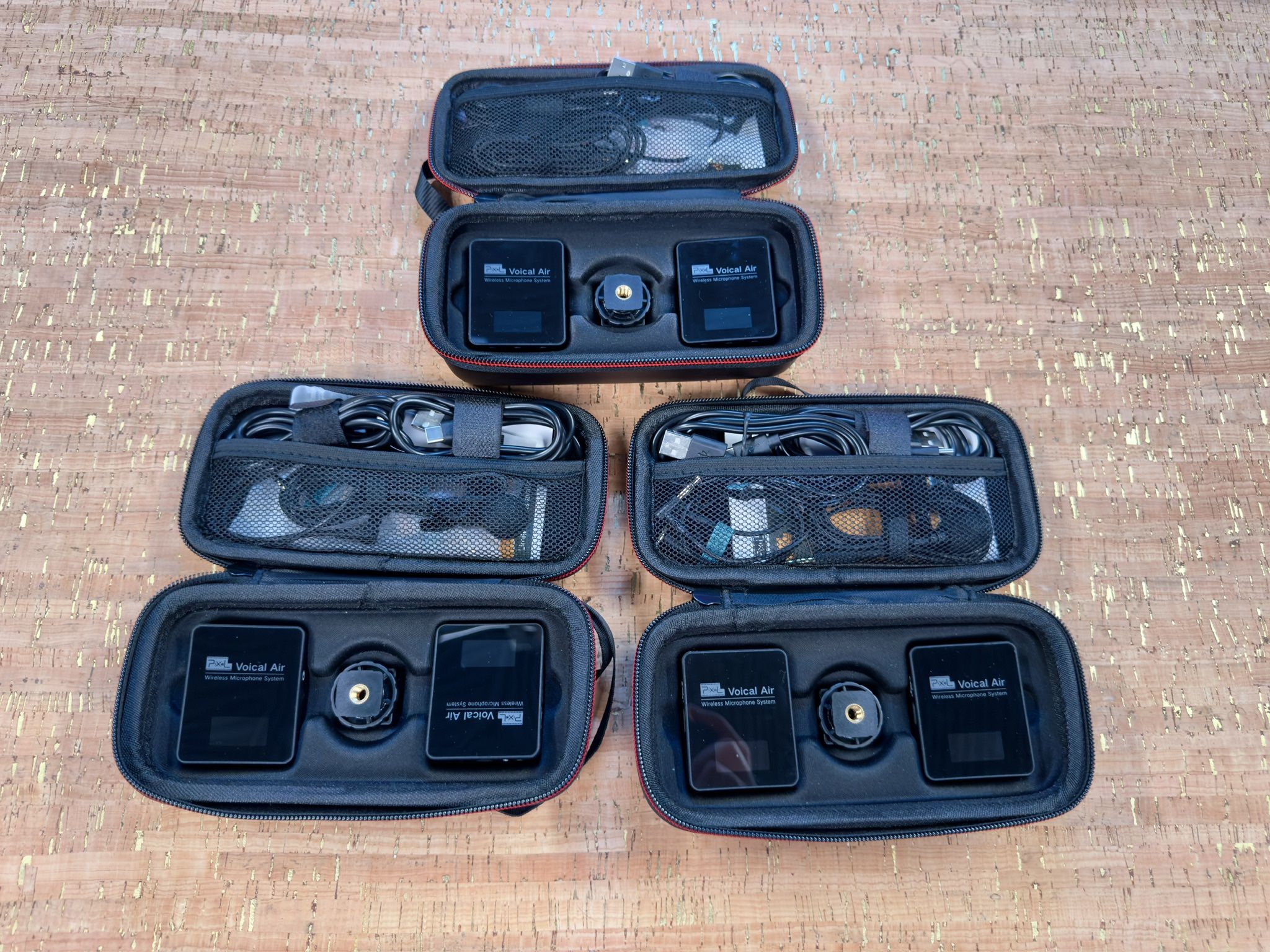 Pixel Voical Air Wireless Microphone System with Lavalier Microphone.