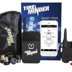 TireMinder Smart TPMS with 6 Transmitters for RVs, MotorHomes, 5th Wheels, Motor Coaches and Trailers