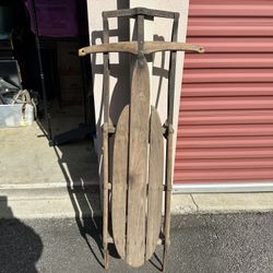 Antique Snow Sled
