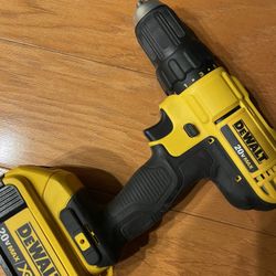 Dewalt 20V Max Drill & Battery - New Condition