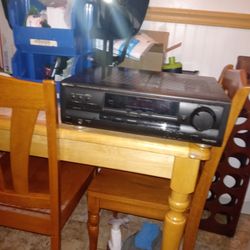 Technics Reciever For VCR DVD Tape Moniter Cd Tuner Am FM Phono Dolby Digital Surround Av Controlled Stereo Reciver Sa-ex300