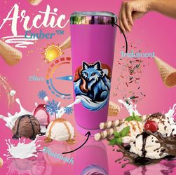 20oz HOT PINK Bluetooth Stainless Steel Insulated Tumbler