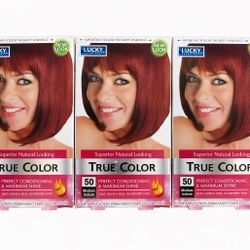 3)Lucky Super Soft True Color Medium Auburn Hair Dye #haircolor #auburn