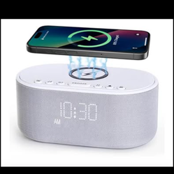 Sound machine alarm clock