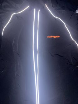 Midnight organic track jacket
