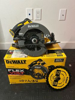 DEWALT FLEXVOLT 60V MAX Cordless Brushless 7-1/4 in. Circular Saw with Brake (Tool Only)