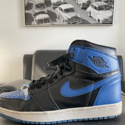 Air Jordan 1 Royal OG Retro 2017 High | Size 7Y | Women 8.5