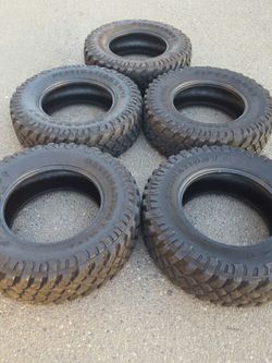 Rubicon Tires 255/75/17 Only 2