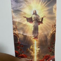 Jesus Christ Canvas Poster 🙏🏼❤️