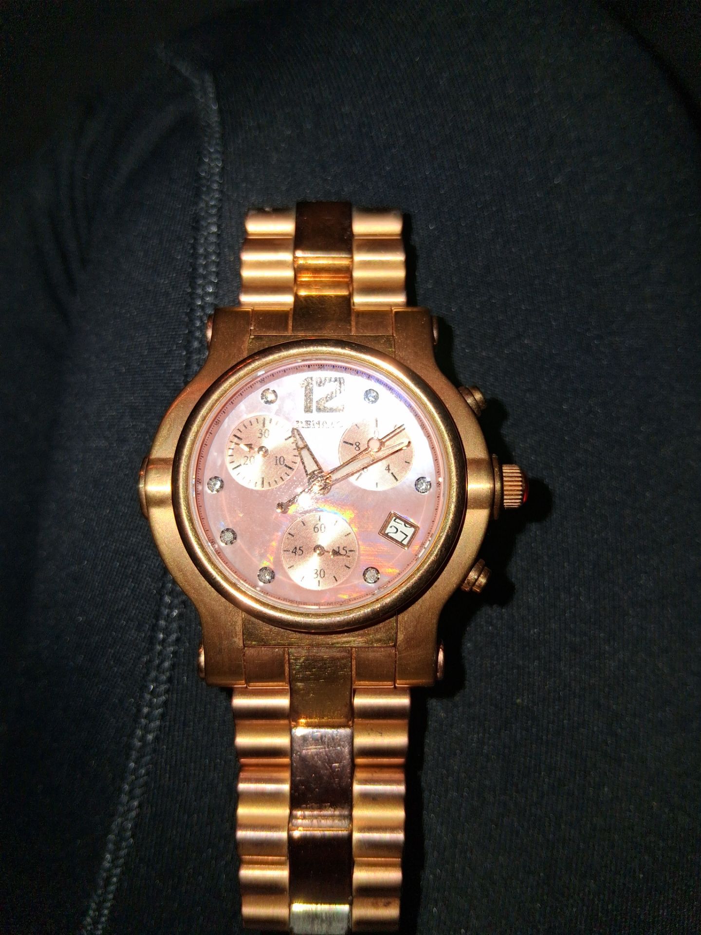 Renato chronograph wrist watch