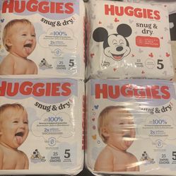 HUGGIES SIZE 5…97 Ct… $32.00