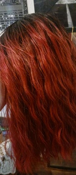 New Beautiful Wig..red Like Color New Wig Very Beautiful