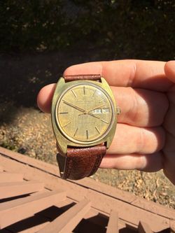 70s Mint GIRARD-PERREGAUX HF Automatic Swiss Date Gents Watch