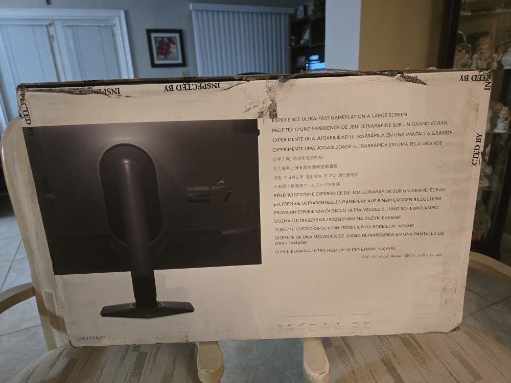In Warranty Dell Alienware AW2724HF 27" 1080p 360hz IPS Freesync GSync Gaming monitor