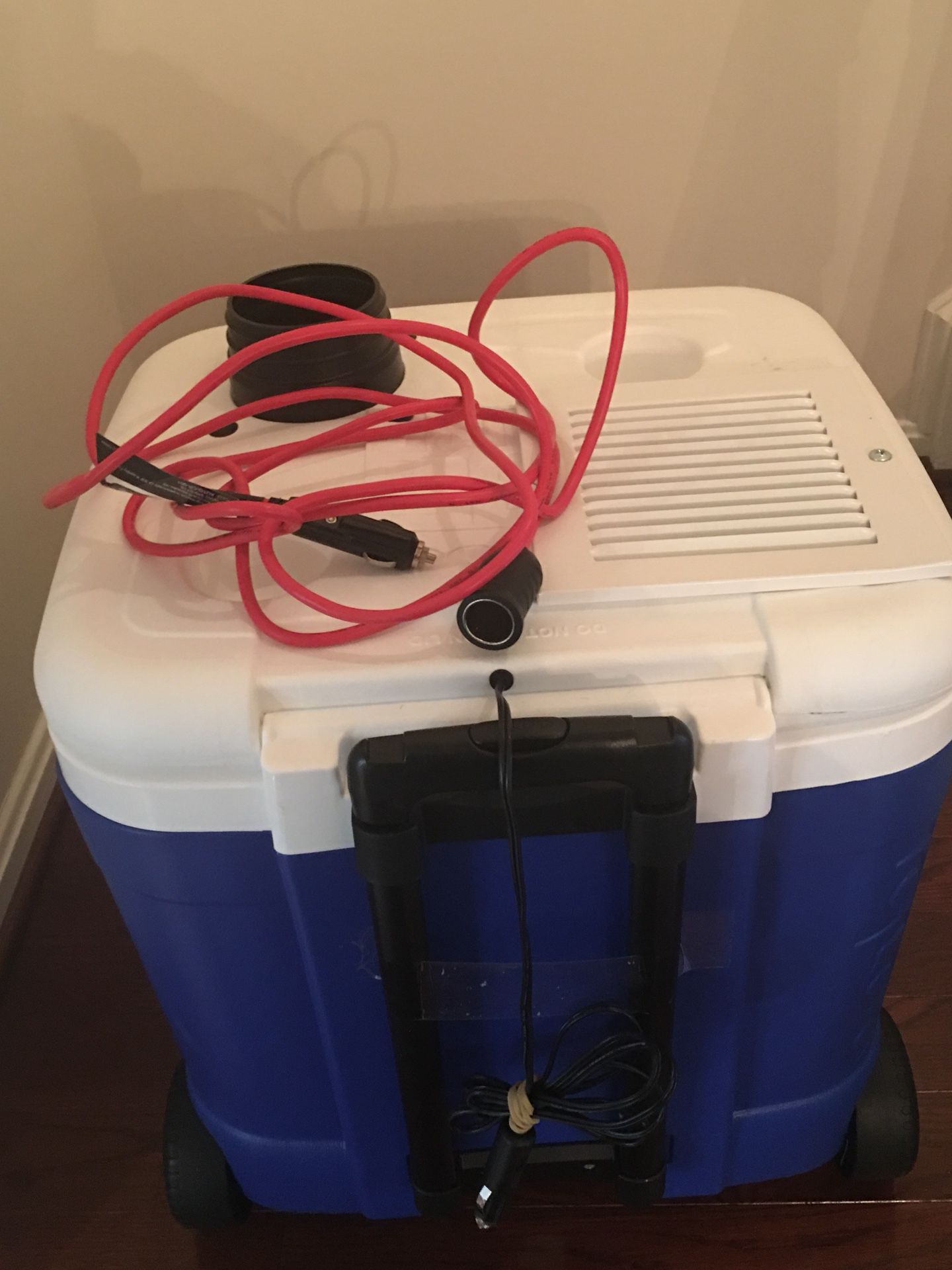 Igloo ice and plug cooler