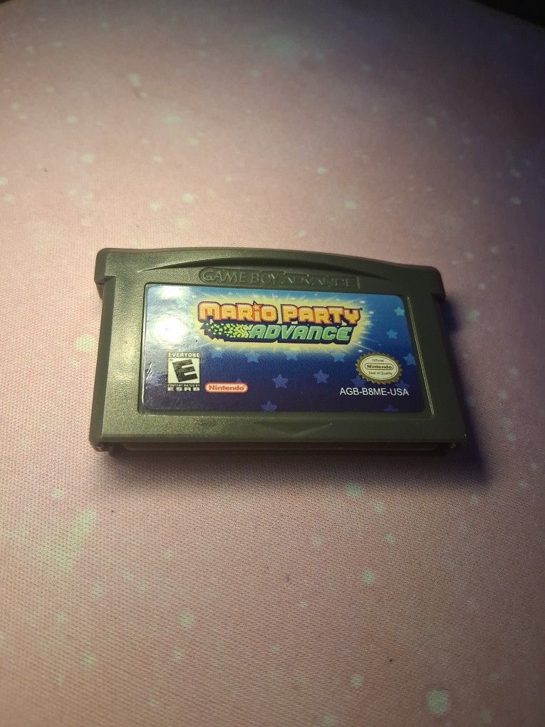Mario Party Advance. Gameboy Advance Game. 