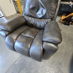 Grey Leather recliners