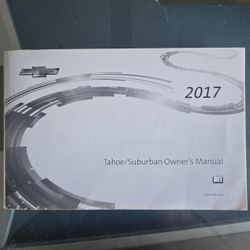 Booklet Chevy Suburban Manual