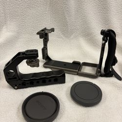 Camera Cage + Top Handle + L-Bracket Rig for Sony E-Mount (Bundle)