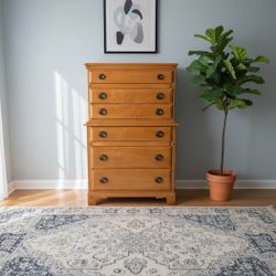 Solid Wood Matching Dresser & Chest – 2 piece set-Dovetail Drawers FREE LOCAL DELIVERY!
