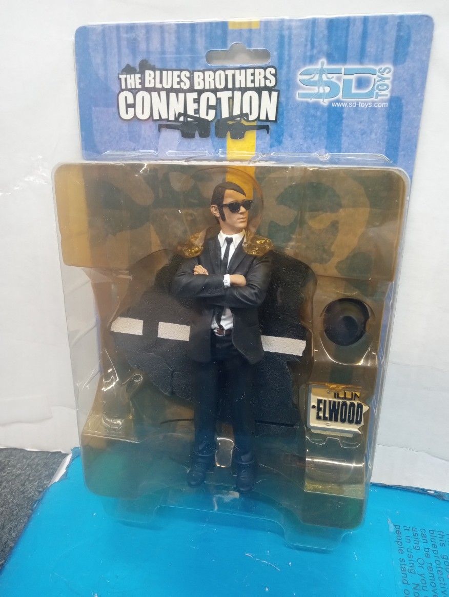 *NEW/SEALED* The Blues Brothers Connection "Elwood" Model Toy Figure Collectible