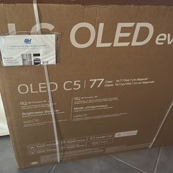 Brand New 77” LG OLED evo C5 – Factory Sealed – Local Pickup