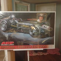 Smokey Yunick Autograph Poster 