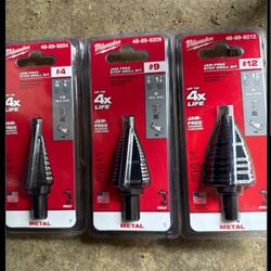 Milwaukee Step Drills #4 #9 #12