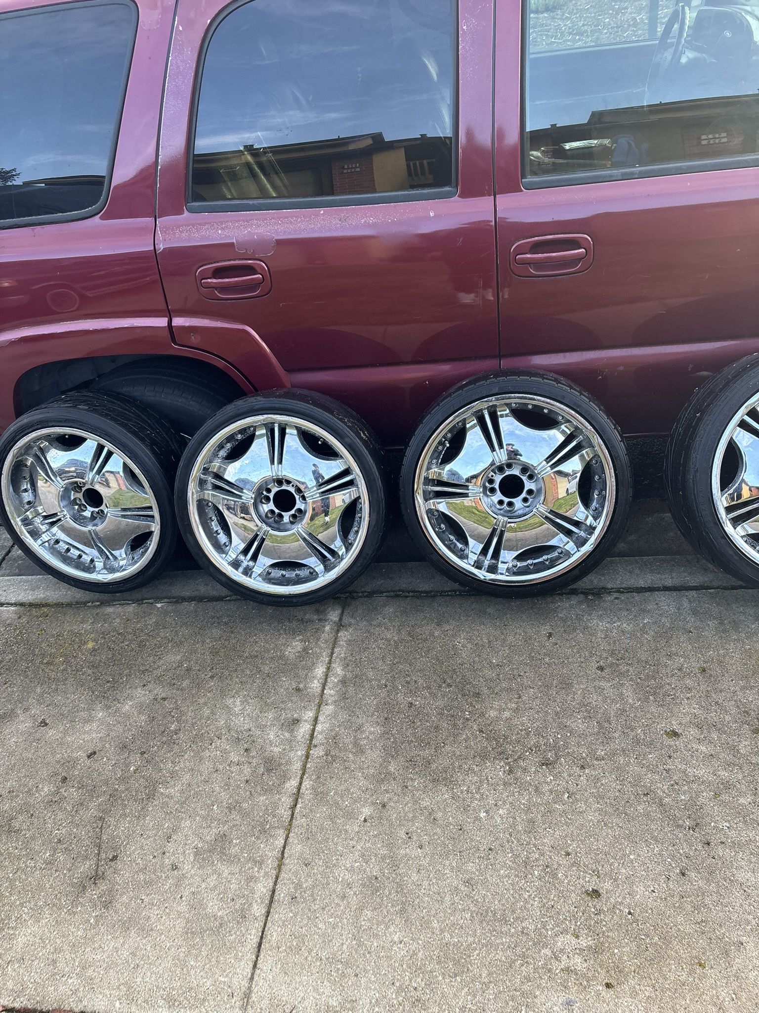 20 Inch F5 Universal Rims (5 Lug)