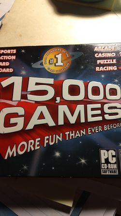 CD-ROM 15,000 Games
