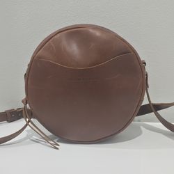 Portland Leather  Circle Crossbody Bag