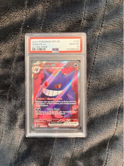 Gengar ex 193 psa 10 graded slab